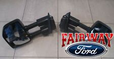 21 thru 24 F-150 OEM Ford Power Trailer Tow Mirrors Manual Fold w/ Camera BLIS picture