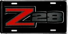 Z28 Chevy Camaro Logo Metal License Plate picture