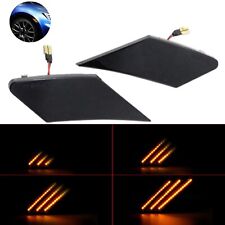 2x Smoked LED Side Marker Turn Signal Lights Fits Subaru BRZ Scion FRS 86 Toyota picture