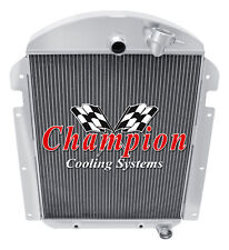 3 Row Kool Champion Radiator for 1940 Chevrolet KD V8 Conversion #CC3940CH picture