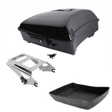 Chopped Pack Trunk Two Up Mount Rack Fit For Harley Tour Pak Road Glide 2009-13 picture