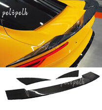 3PCS Fits For Lotus Emira 2023-2024 Dry Carbon Fiber Rear Trunk Wing Lip Spoiler picture