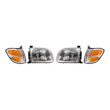 4 Piece Set of Headlights & Signal Lights for 2001-2004 Sequoia & 2004 Tundra picture