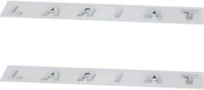 Two Pack Lariat Side Fender Emblems Nameplate Letter Badge 3D Logo (Chrome) picture