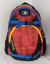 Ogio Rebel 15 Backpack Laptop Tablet Organizer Adjustable Red Black Blue Yellow  picture