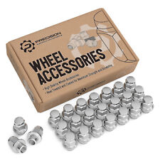 24pc OE Mag Style Lug Nuts with Washer | 12x1.25 | for Nissan Infiniti (Silver) picture