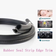 Rubber Seal Strip Trim Weatherstrip Fit Car Hood Door Edge Decorate Guard 4Yard picture