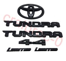 Matte Blackout for Door grille 2022 -24 Tundra 4X4 limited Overlay Emblem Badge picture