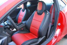 FOR 2010~2015 CHEVY CAMARO COUPE IGGEE CUSTOM MADE FIT FRONT & REAR SEAT COVERS picture
