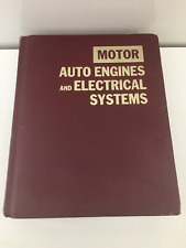 Vintage 1975 Motor Auto Engines & Electrical Systems Repair Book  6th Edition picture