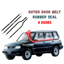 Suzuki Vitara Escudo Sidekick SE416 JX JLX Outer Door Belt Rubber Seal Set picture