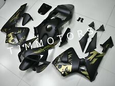 For CBR600RR 2003 2004 Black Gold Leyla ABS Injection Mold Bodywork Fairing Kit picture