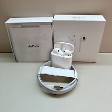 Apple Airpods 2nd Generation Bluetooth Headsets Earbuds Earphone White Charging picture