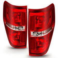 ANZO For Ford F-150 2009-2014 Tail Light Euro Red/Clear picture