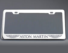 Aston Martin License Plate Frame Stainless Steel with Laser Engraved  picture