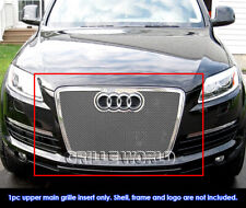 Fits 2007-2015 Audi Q7 Main Upper Stainless Steel Chrome Mesh Grille Insert picture