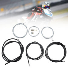 Set of Motorcycle Cable Clutch Cable Brake Line Cable Throttle Cable Universal picture