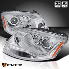 Fits 1999-2006 Audi TT Clear LED Strip Projector Headlights Lamps Left+Right picture