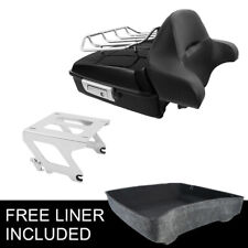 Chopped Pack Trunk Backrest Solo Rack Fit For Harley Low Rider S FXLRS 2020-2024 picture