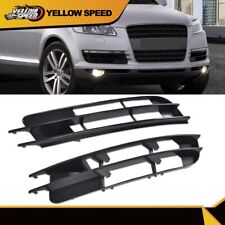 Fit For Audi Q7 2007-2009 Front Lower Bumper Grille Fog Light Grill Cover Pair  picture