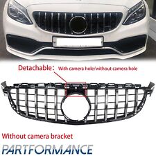 Chrome GTR AMG Grille Front Bumper for Mercedes Benz W205 C63 C63S 2015-2018 picture
