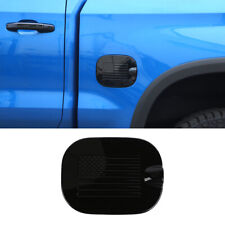 Black Fuel Tank Cover Trim Gas Door For Chevrolet Silverado GMC Sierra 2019-2023 picture