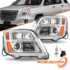 For 2010-2015 GMC Terrain Halogen 2Pcs [Factory Style] Headlights w/ Bulbs 10-15 picture