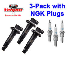3-Pack SeaDoo 4-Tec Ignition Coil & Plugs Speedster Challenger Wake 150 180 210 picture