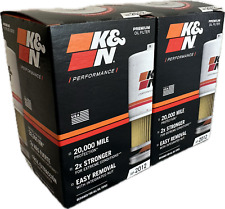 2 Pk K&N Premium Engine Oil Filter HP-2012 (New in Box/Unused) picture