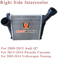 Aluminum Core Right Intercooler For 2009-2014 Porsche Cayenne/Audi Q7/VW Touareg picture