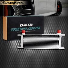 13 Row Fit For Universal Aluminum Engine Transmission Racing Oil Cooler Silver picture