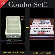 Engine&Cabin Air Filter AF5655 C25851 For 09-18 Corolla Vibe xD Yaris Matrix picture