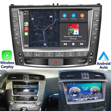 For 05-12 Lexus IS IS250 IS300 IS350 Android 10 Carplay Car Stereo Radio GPS BT picture