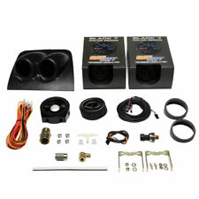GlowShift Black Boost/Vacuum & Oil PSI Gauge Set & Pod for 04-06 Pontiac GTO picture