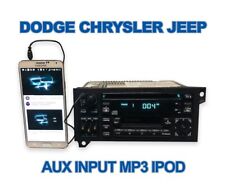 1997 1998 1999 2000 Dodge Chrysler Jeep OEM radio CD Caravan Ram Aux Input Mp3 picture