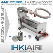 HKI AIR PREMIUM Air Compressor 444C Suspension And Horn + Water Trap + Switch picture