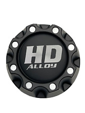 HD Alloy Matte Black Snap In Wheel Center Cap 311137-FB+HD46201FB 311137 picture