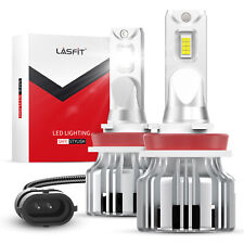LASFIT H11 LED Headlights Kit Low Beam Bulb Super Bright 6000K Cool White 5000LM picture