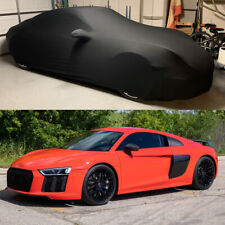 For Audi R8 2008-2022 Full Car Cover Indoor Satin Stretch Dust-proof Custom picture