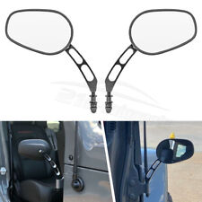 For Jeep Wrangler JK CJ YJ TJ JL Door Off Quick Release Side Hinge View Mirrors picture