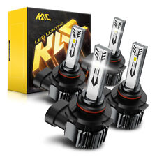 KAC CSP Combo LED Headlight Bulbs 9005 9006 High and Low Beam Super Bright 6000K picture
