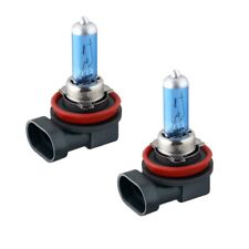 2x H8 Halogen 35W 12V Fog/Driving Lights Replacement Bulb Bright White Glass Car picture