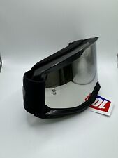 100% PERCENT STRATA 2 MOTORCYCLE MX ATV GOGGLES WITH MIRRORED LENS picture