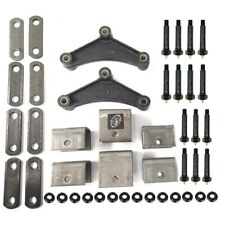 Greaseable Tandem Trailer Axle Hanger Kit for Double Eye Springs 3.5K Axle picture