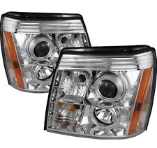 Spyder Halo DRL LED Projector Headlights Set for 03-06 Cadillac Escalade 5042279 picture