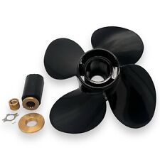 13.8 x 13 Outboard Propeller Fits Mercury 40-140HP 15 Spline Tooth 4 Blades , RH picture