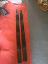New 2pcs For Alfa Romeo Giulia LE Style Side Skirt Extension Panel Carbon Fiber picture