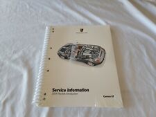 NEW Porsche Carrera GT Service Information Manual Book Brochure Original picture