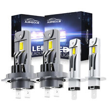 H7+H1 4X 6000K LED Headlight High /Low Beam Bulbs Combo For BMW E70 X5 2005-2013 picture