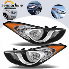 Headlights Assembly For 2011 2012 2013 Hyundai Elantra Halogen Headlamps LH&RH picture